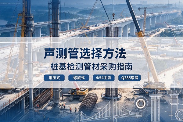 沅陵声测管选型标准