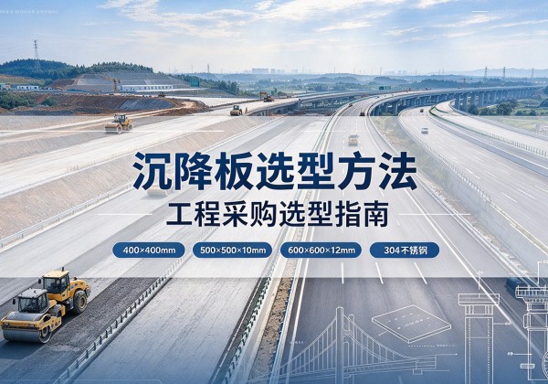 沅陵沉降板选择方法