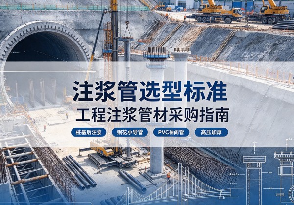 沅陵注浆管选型标准